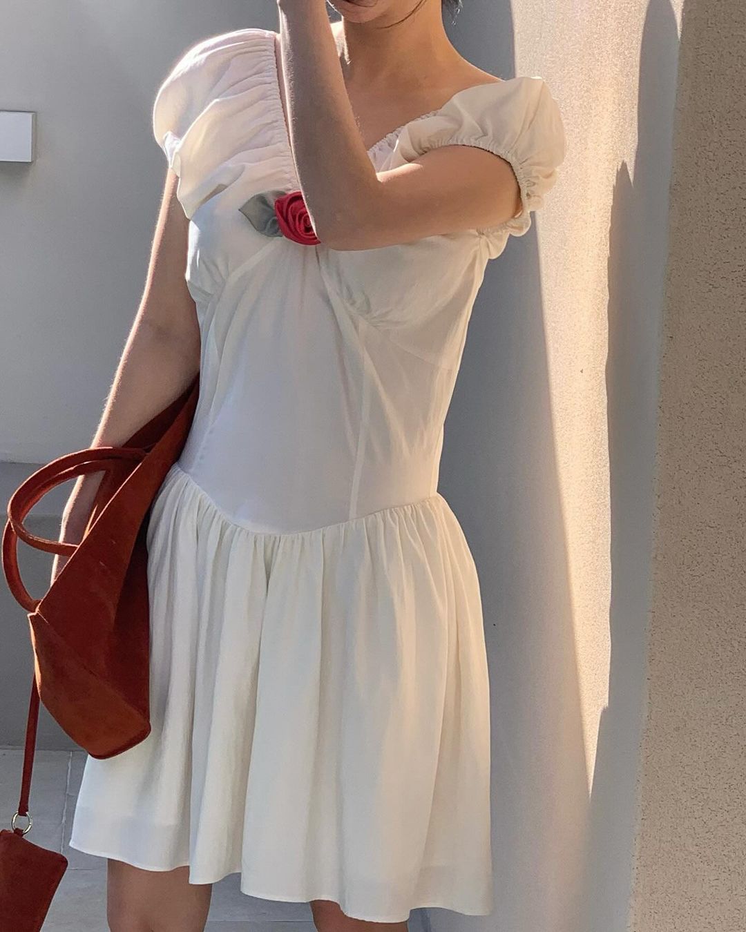 Polyester Deep Plunge Cutout Dress