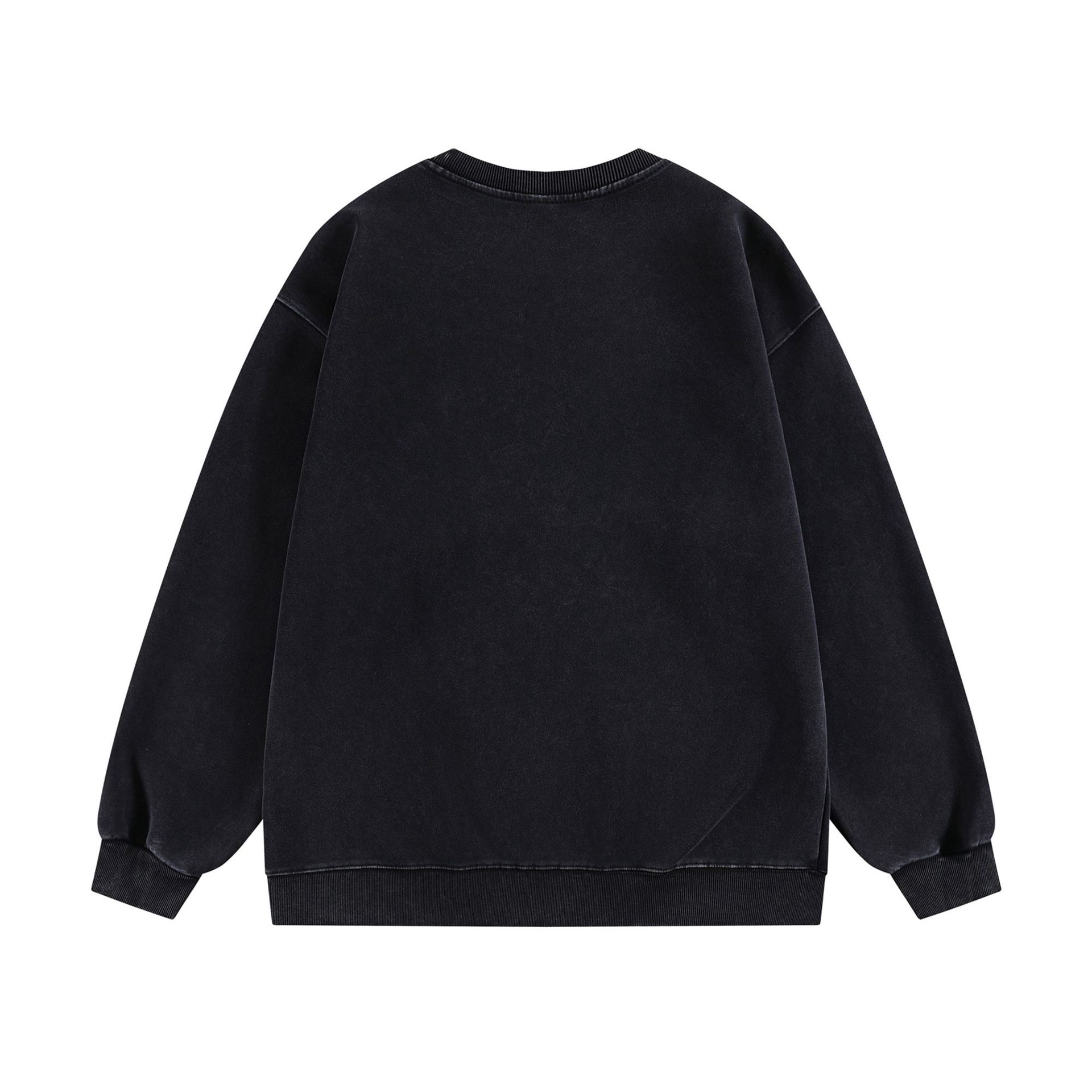 Oversized American Long Sleeve Sweatshirt