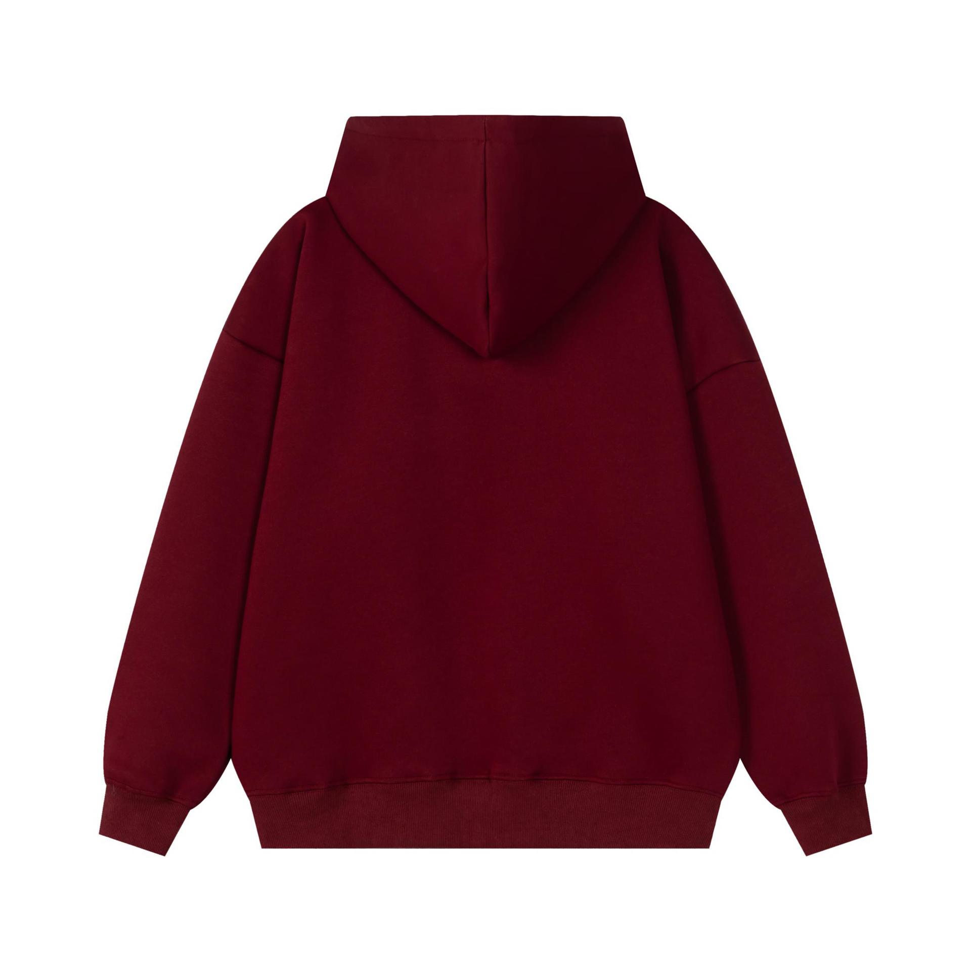 Cotton Kitten Applique Long Sleeve Hoodie