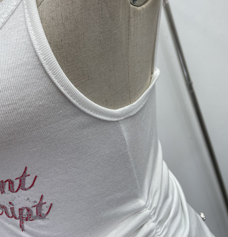Sexy Lacy Crew Neck Slim Fit Tank Top