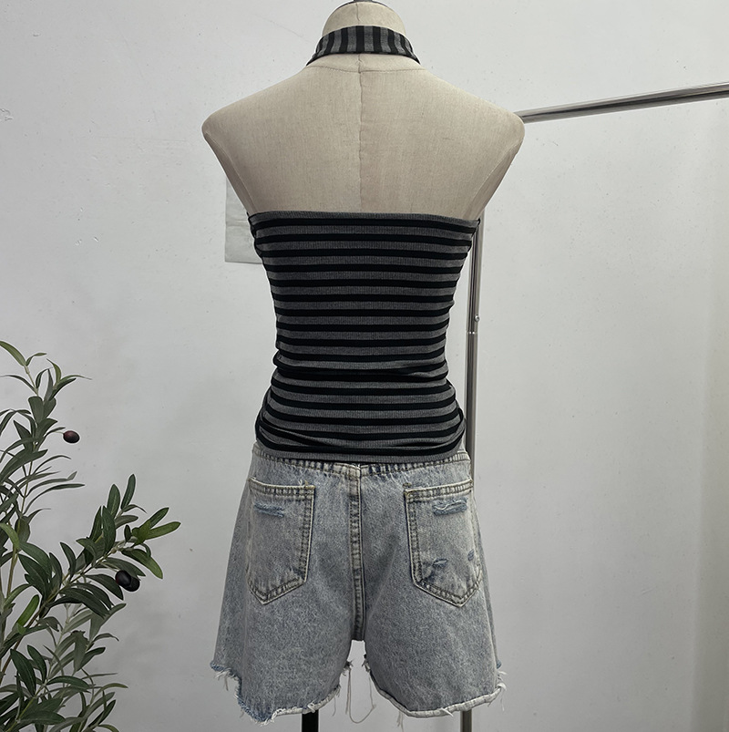 Sexy Slim Fit Halter Blouse