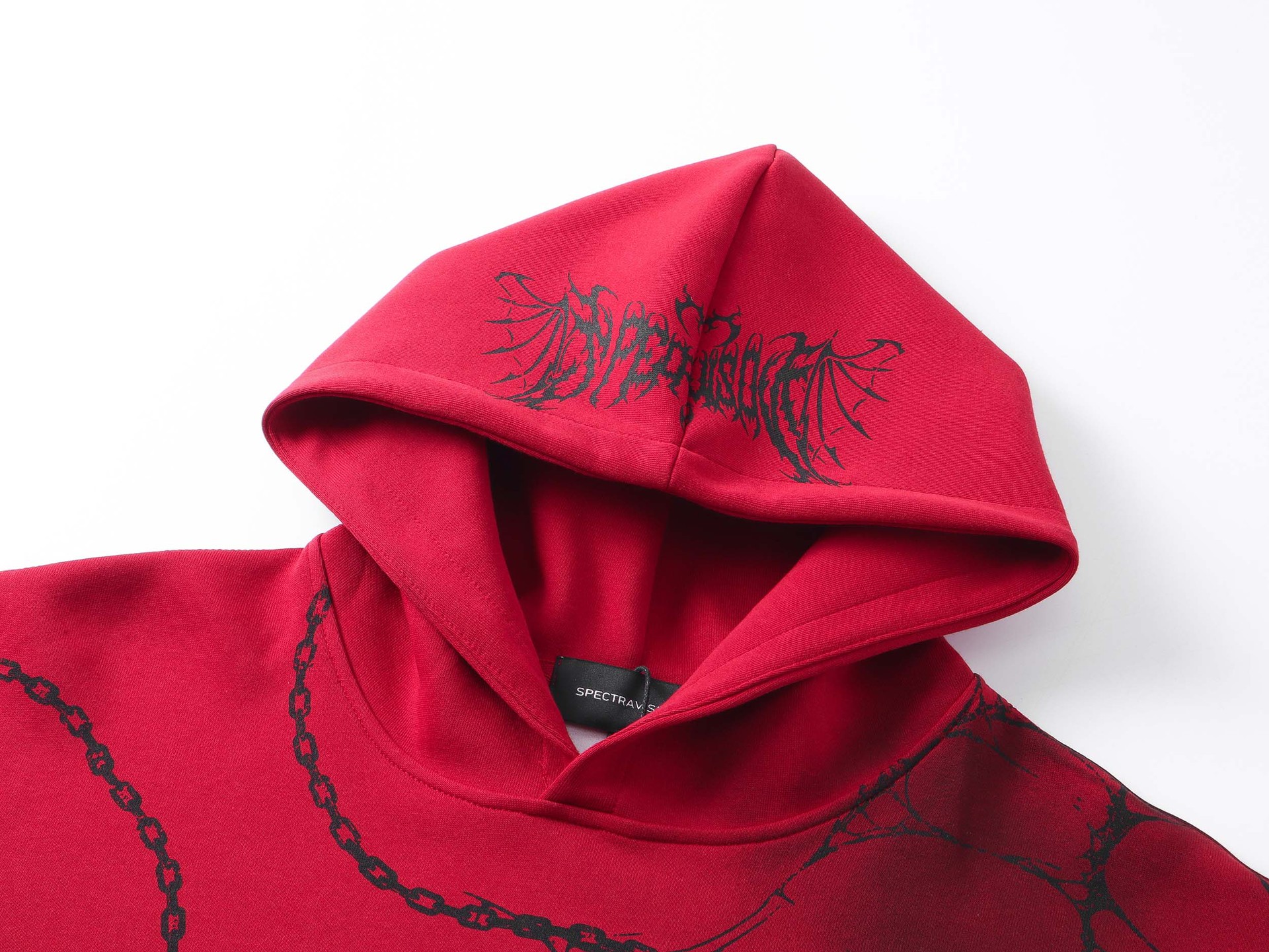 Oversized Typography Hoodie