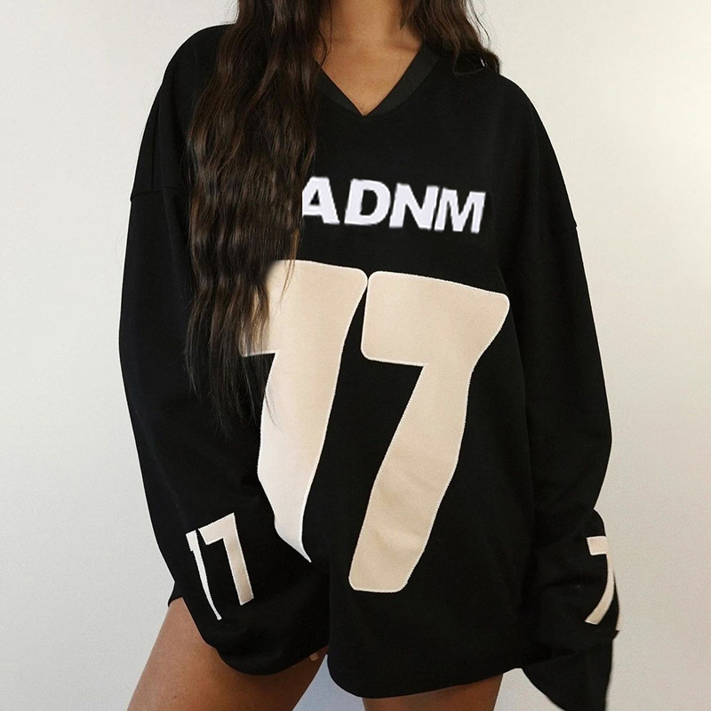 Woman's Oversized Polyester Hoodie