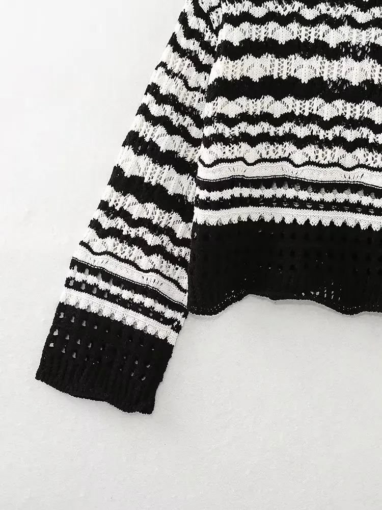 Ladies Polyester Cutout Short Pullover