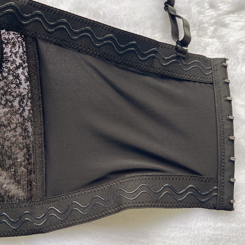 Sexy strapless sequins slim fit and slimming waist tied vest with camisole straps