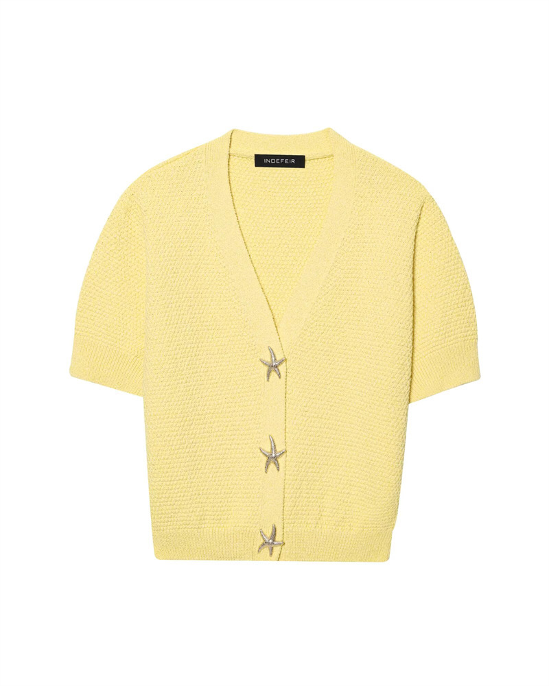 British Regular Fit Plain Crew 3/4 Sleeve Sweater