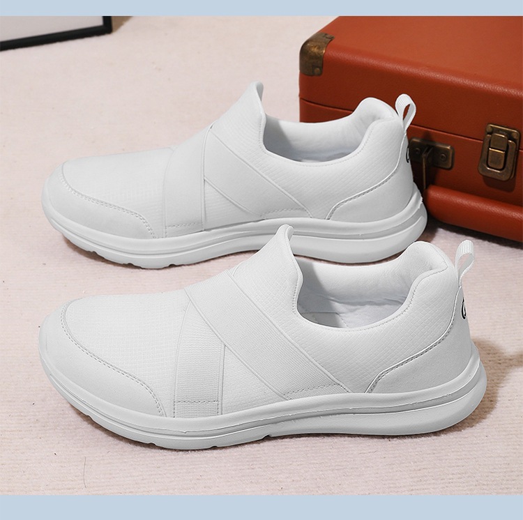 Elastic band breathable sports casual one foot women's shoes