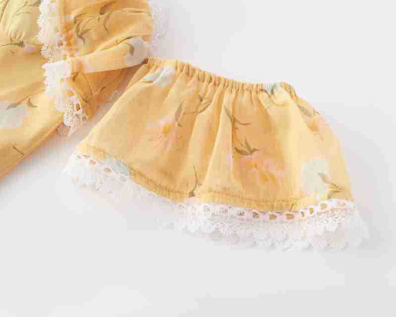 One-Shoulder Ruffle Lace Splicing Waist-Cinched Mermaid Dress