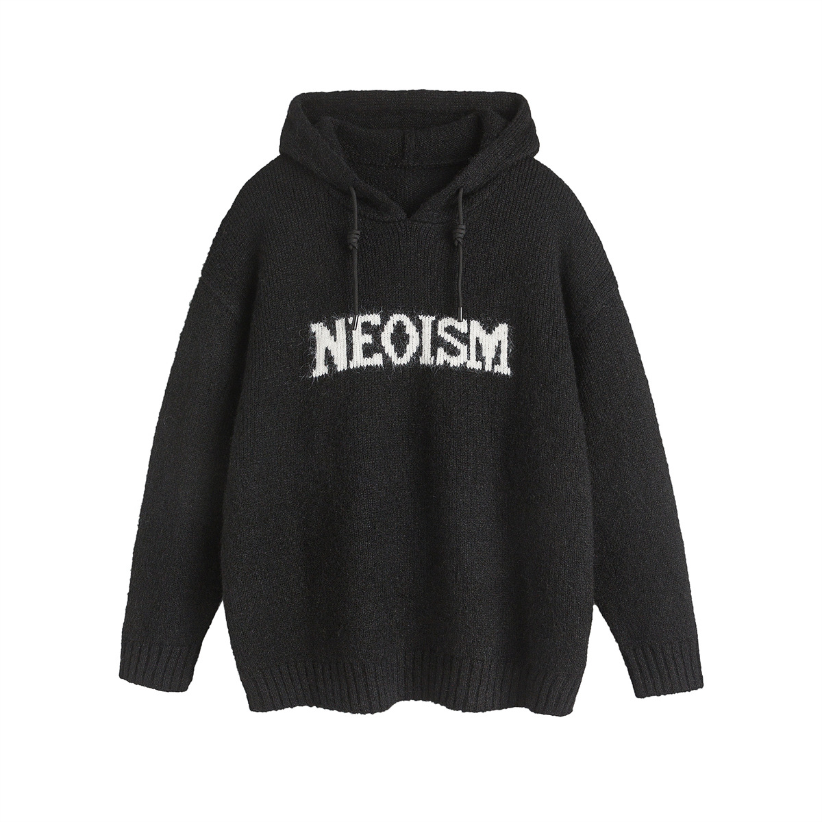 Recycled Polyester Japanese Workwear Color Block Hood Sweater