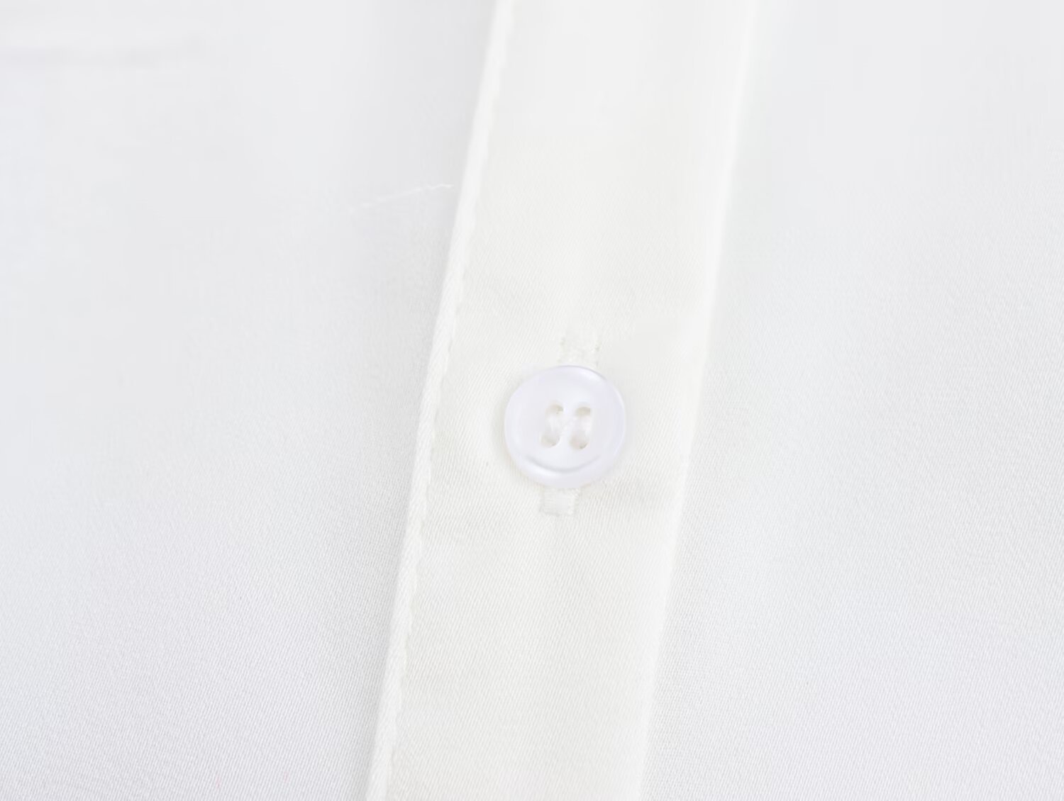 Solid Color Long Sleeve Tie Front Blouse