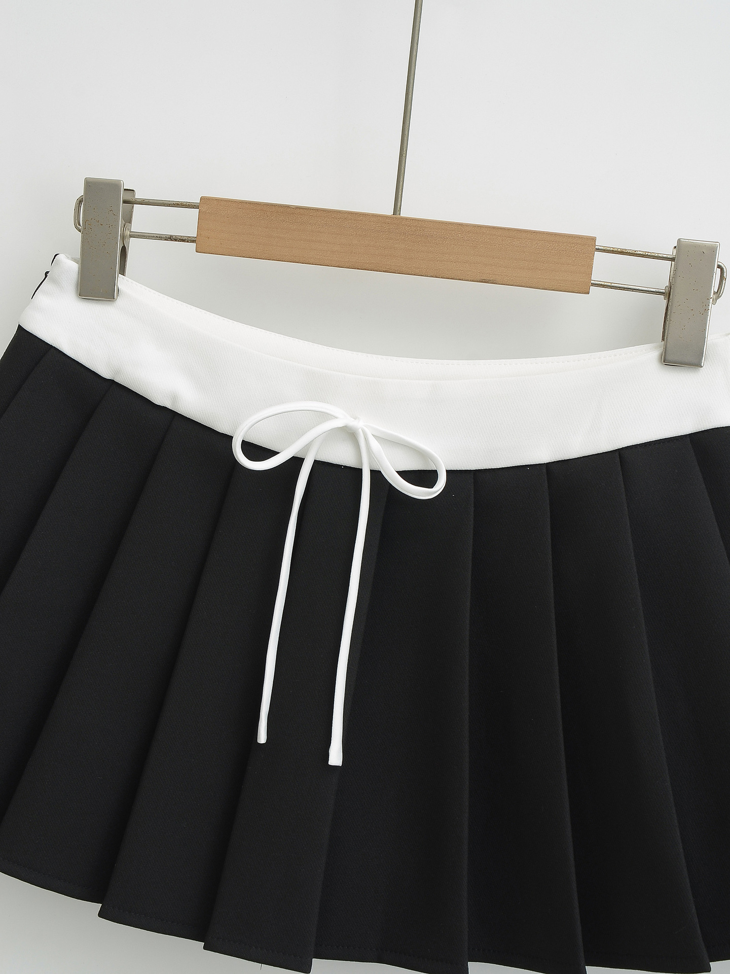 High waisted A-line short skirt pleated skirt tennis skirt