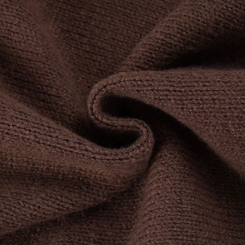 Two-tone Slim Thermal Henley Sweater