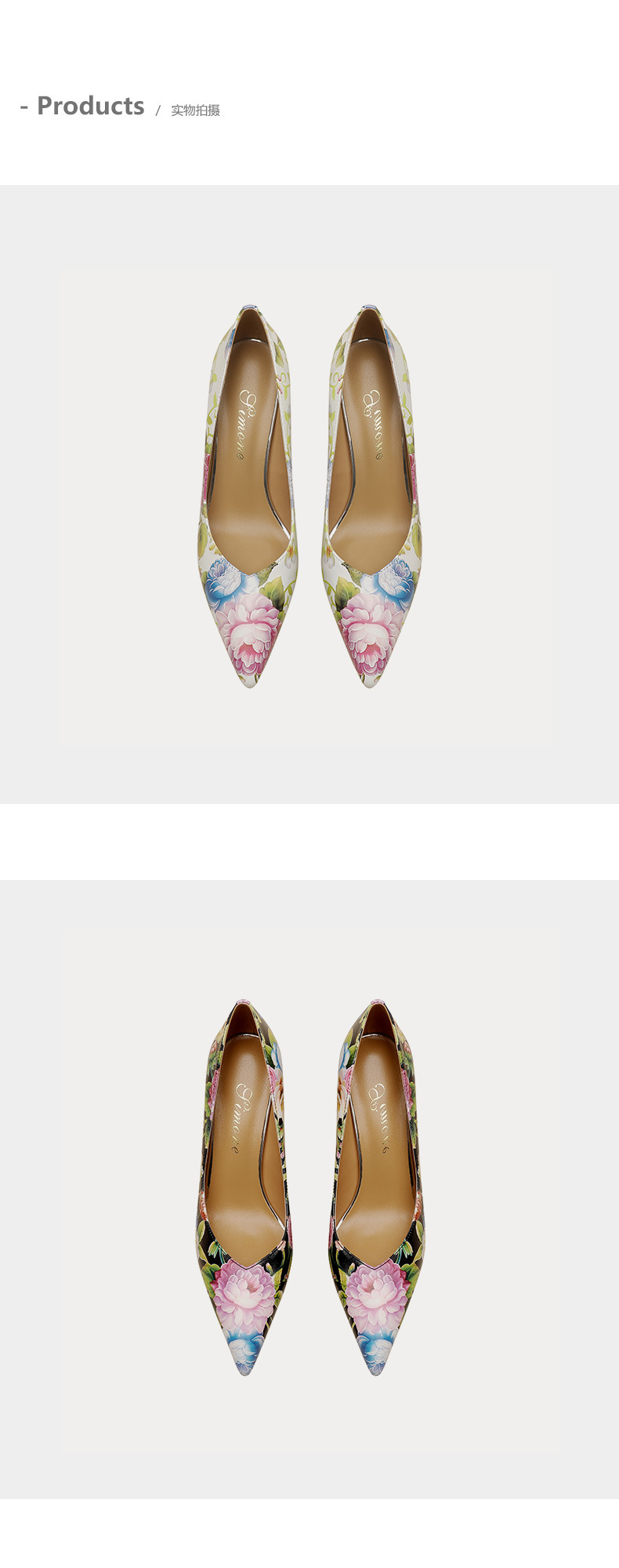 Etiquette professional work shoes, pointed embroidered single shoes, women's ethnic style