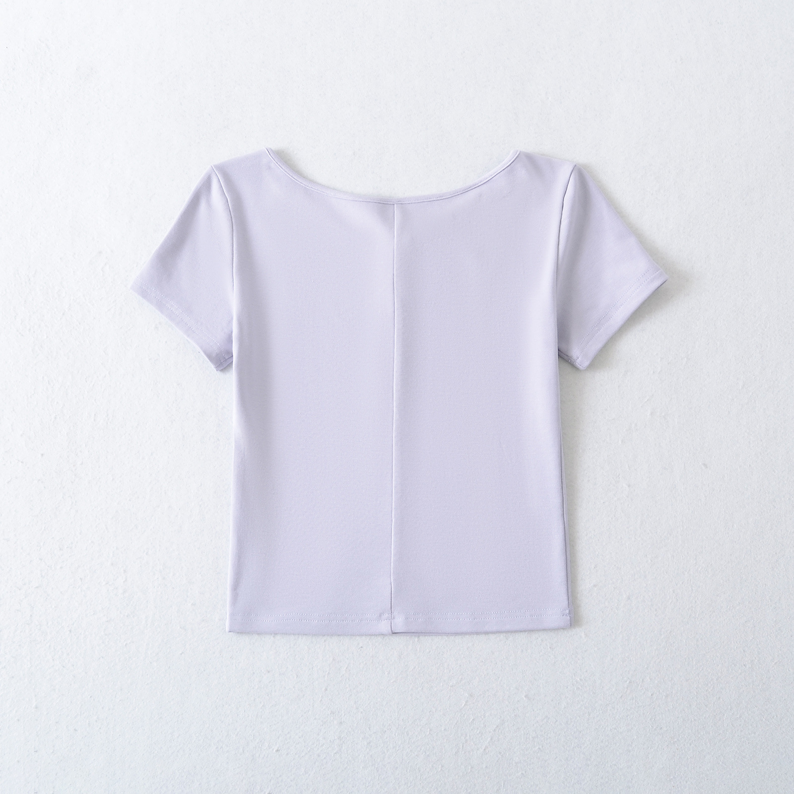 Hollow out sexy short sleeved T-shirt