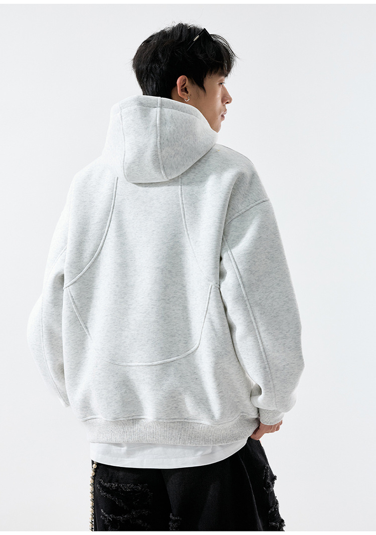 Streetwear Oversized Long Sleeve Cotton Hoodie