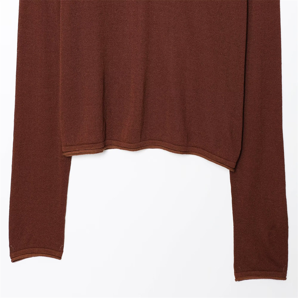 Ladies Crew Full Sleeve Plain Sweater