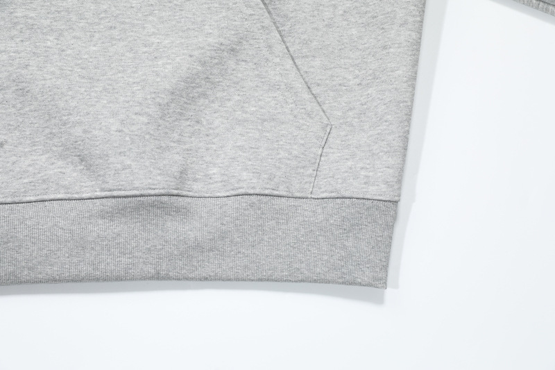 Matching Retro Alphabet Patch Hoodie