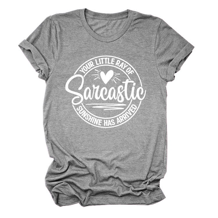 Ladies Geometric V Neck T-shirt