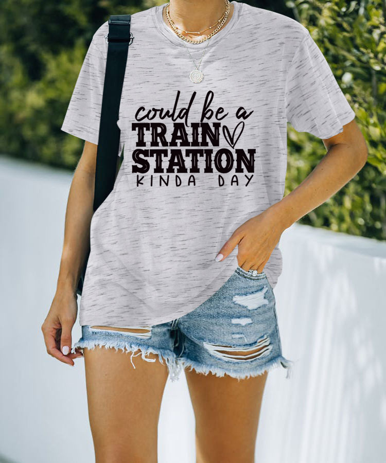 Coastal Cruise V Collar Ladies T-shirt