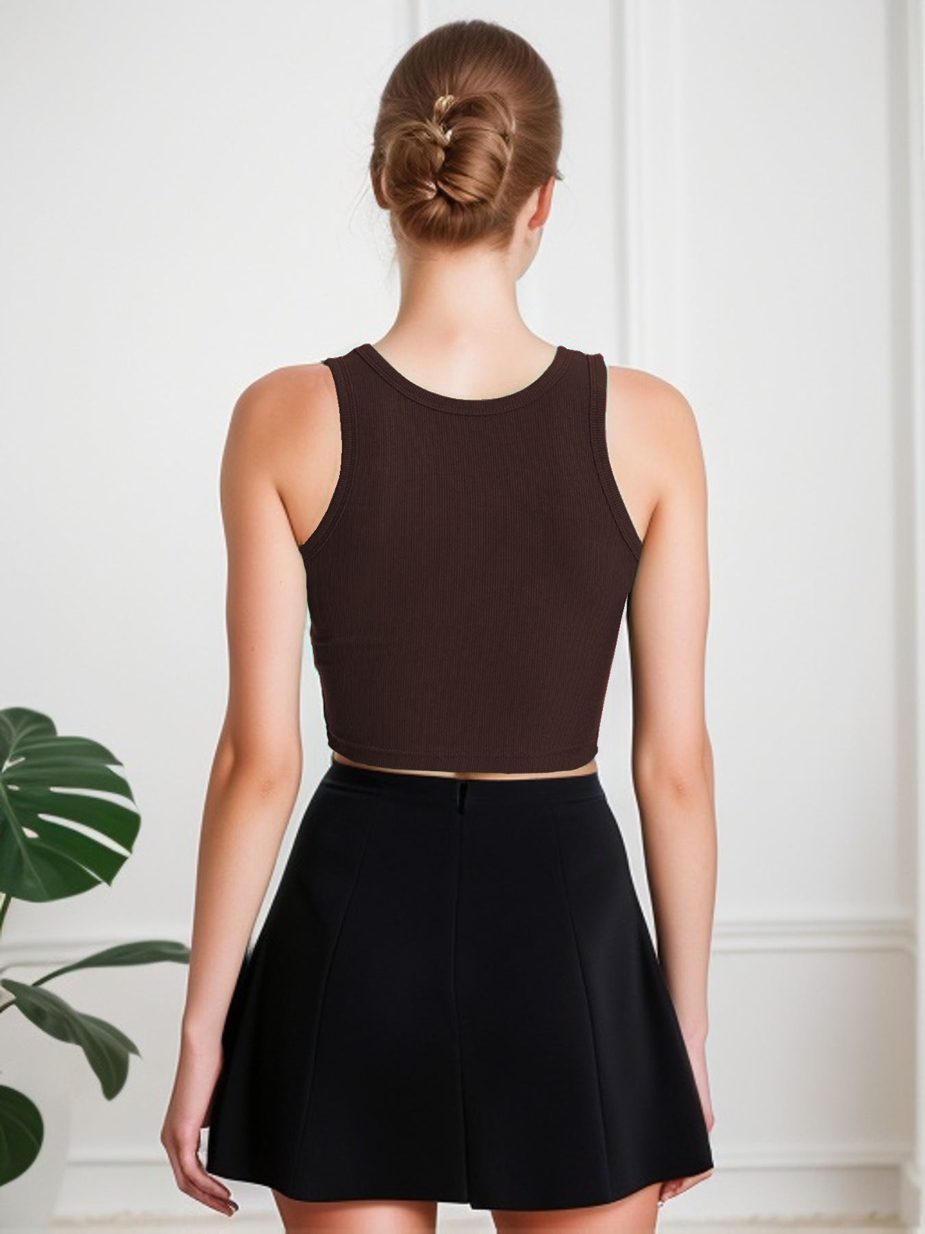 Sexy slim fit V-neck sleeveless vest