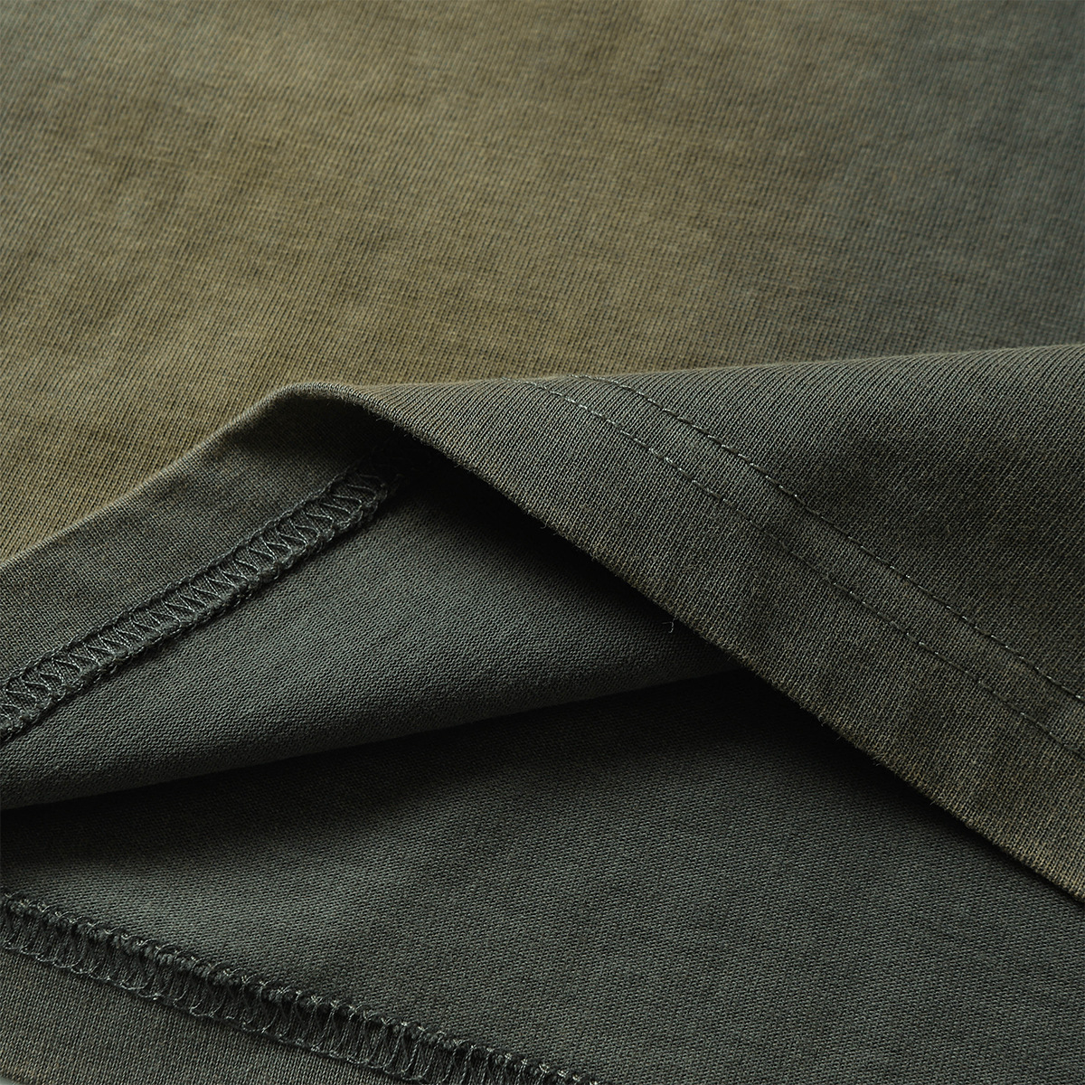 Vintage Button Placket Letter Sweatshirt