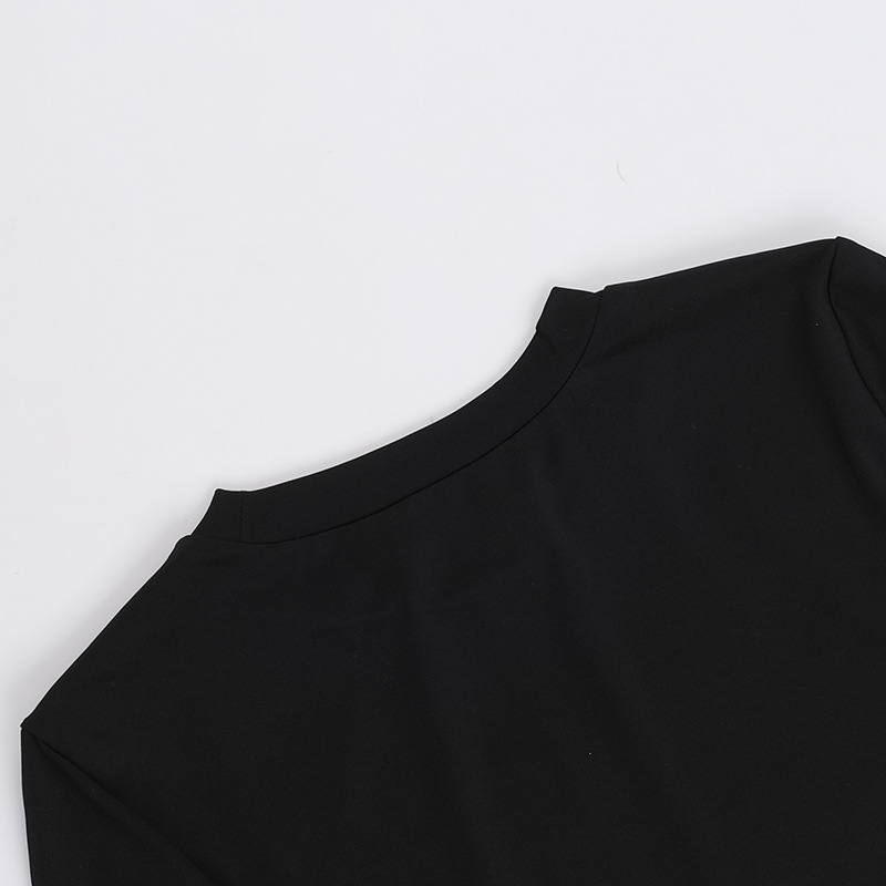 Ladies' Winged Jeweled Full Sleeve Round Neck Top