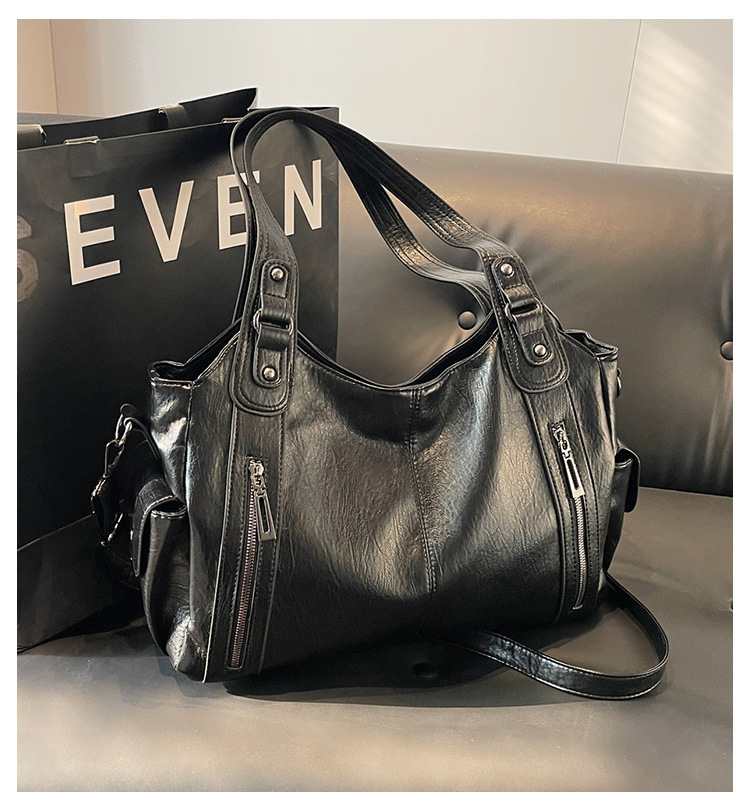 Large capacity tote bag shoulder bag crossbody bag for women