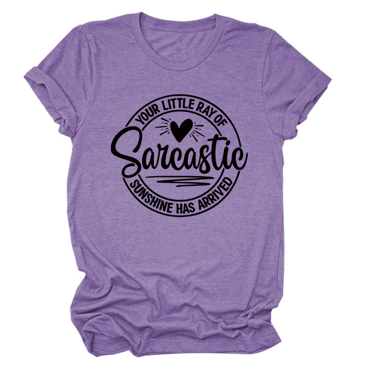 Ladies Geometric V Neck T-shirt