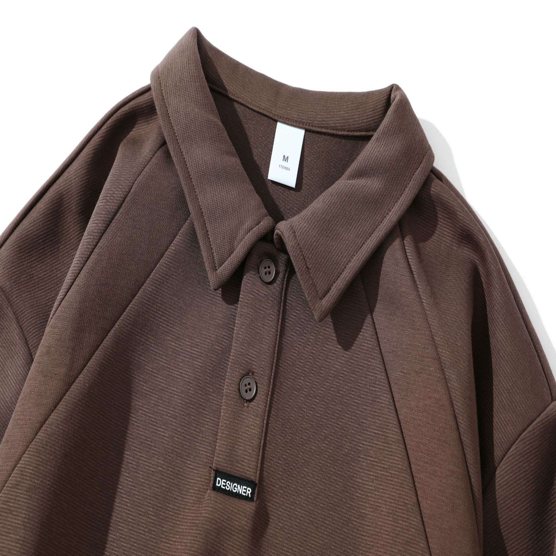 Japanese Retro Oversized Cotton Blend Letter Hoodie