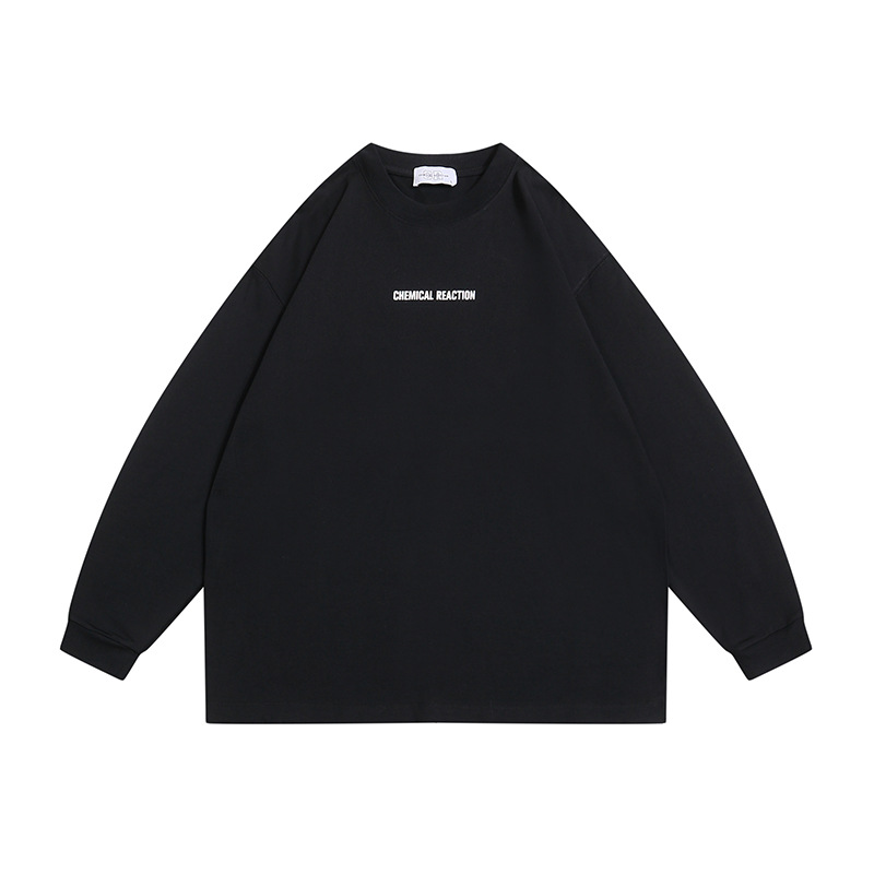 Cotton Blended Full Arm Typography T-Shirt