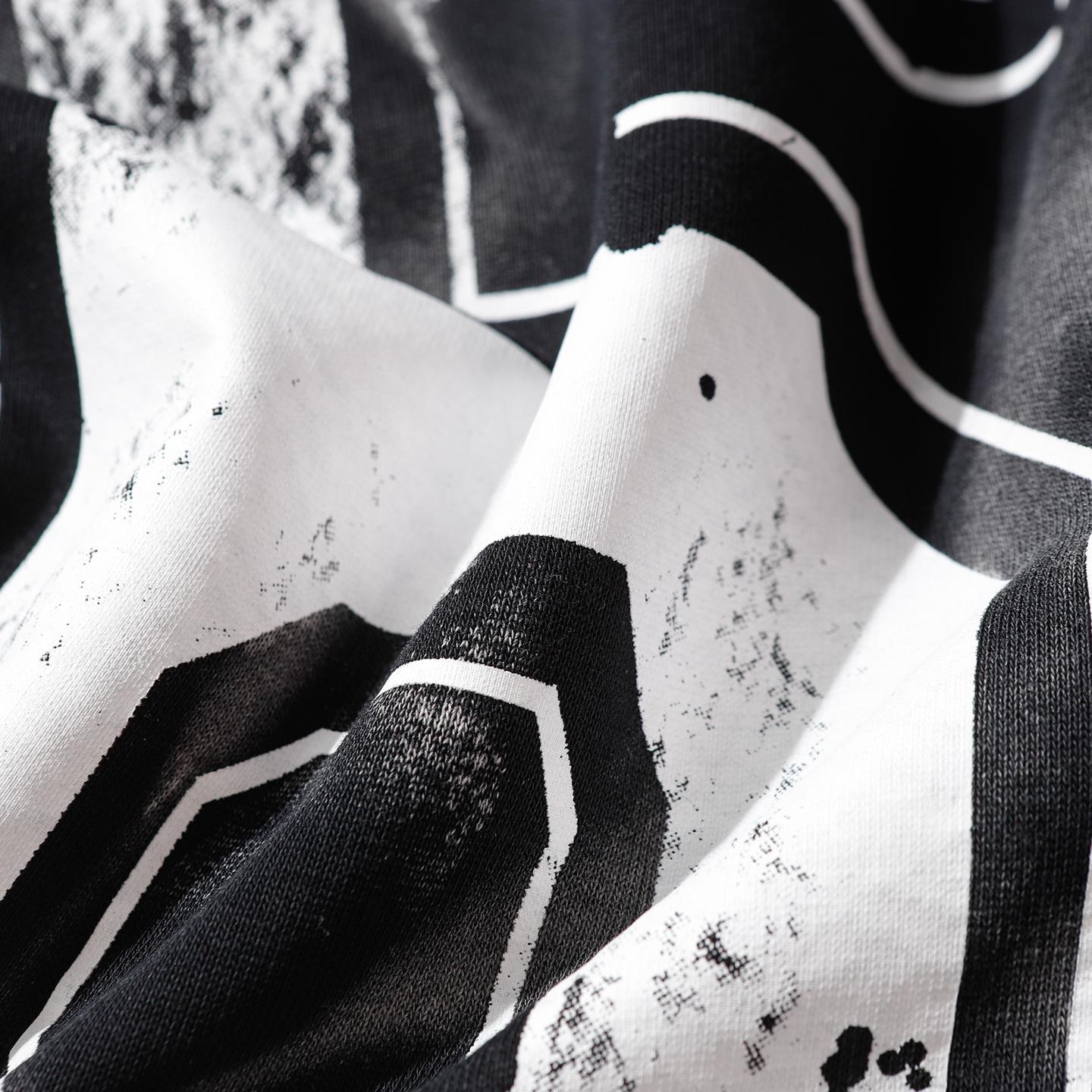Swirl Urban Print Hoodie