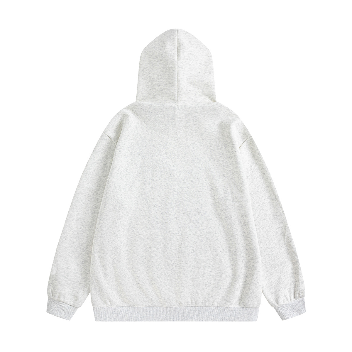 Long Sleeve Playful Stitching Vintage Cotton Hoodie