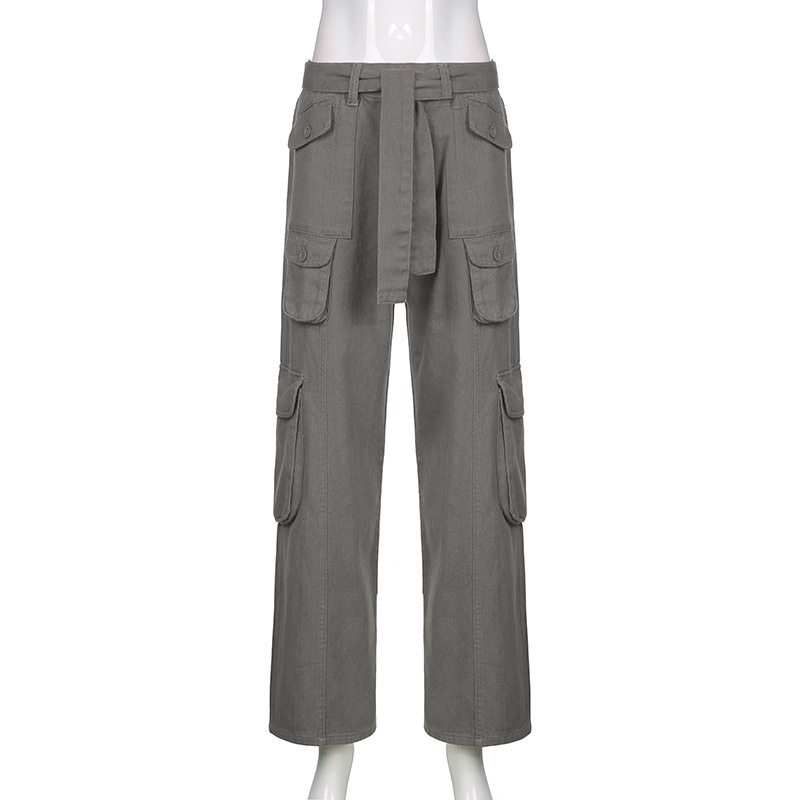 Retro Low Waist Hot Girl Loose Jeans Female