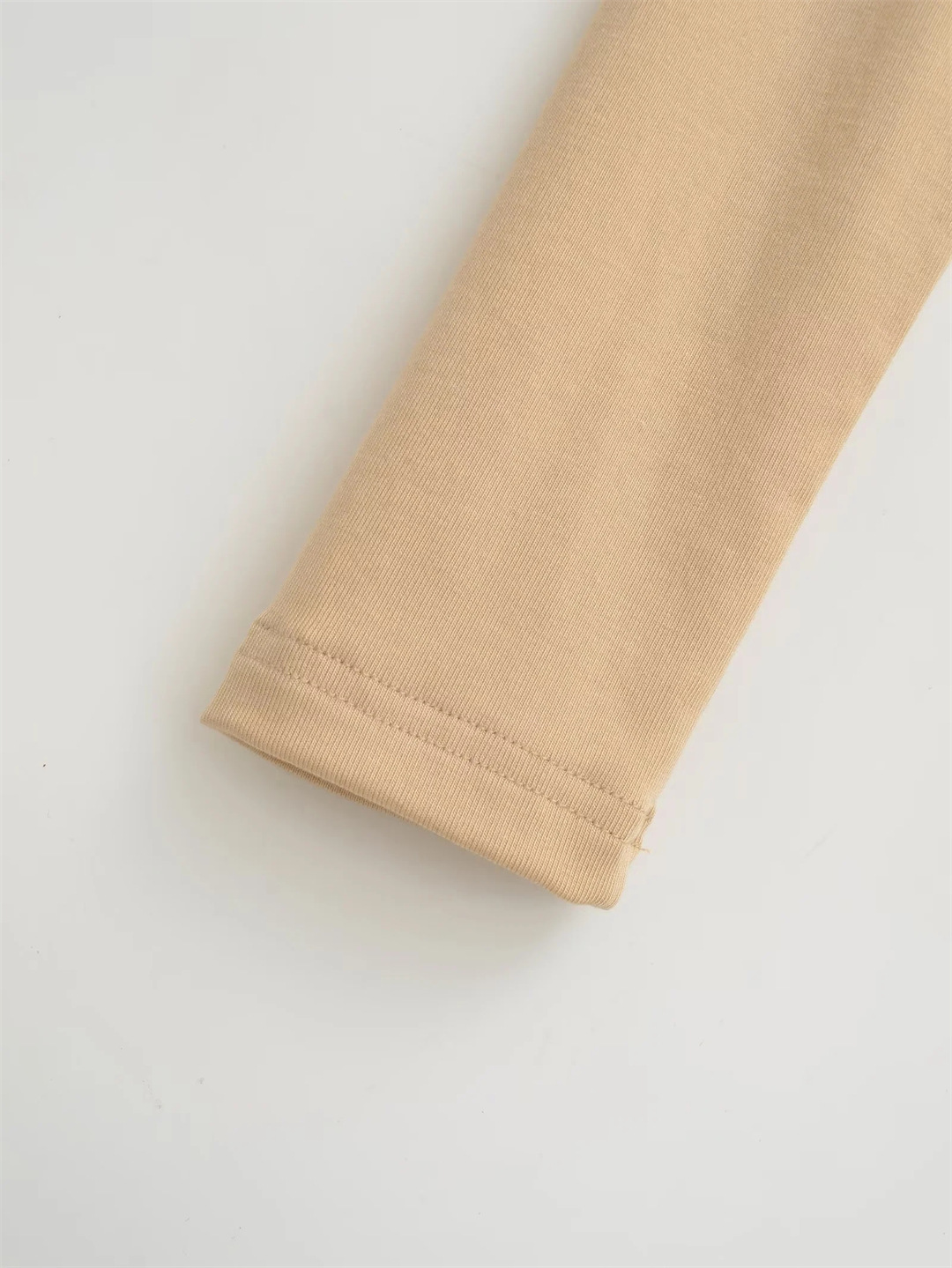 Plain Slim Fit Low Cut Wrist-Length Body Suit