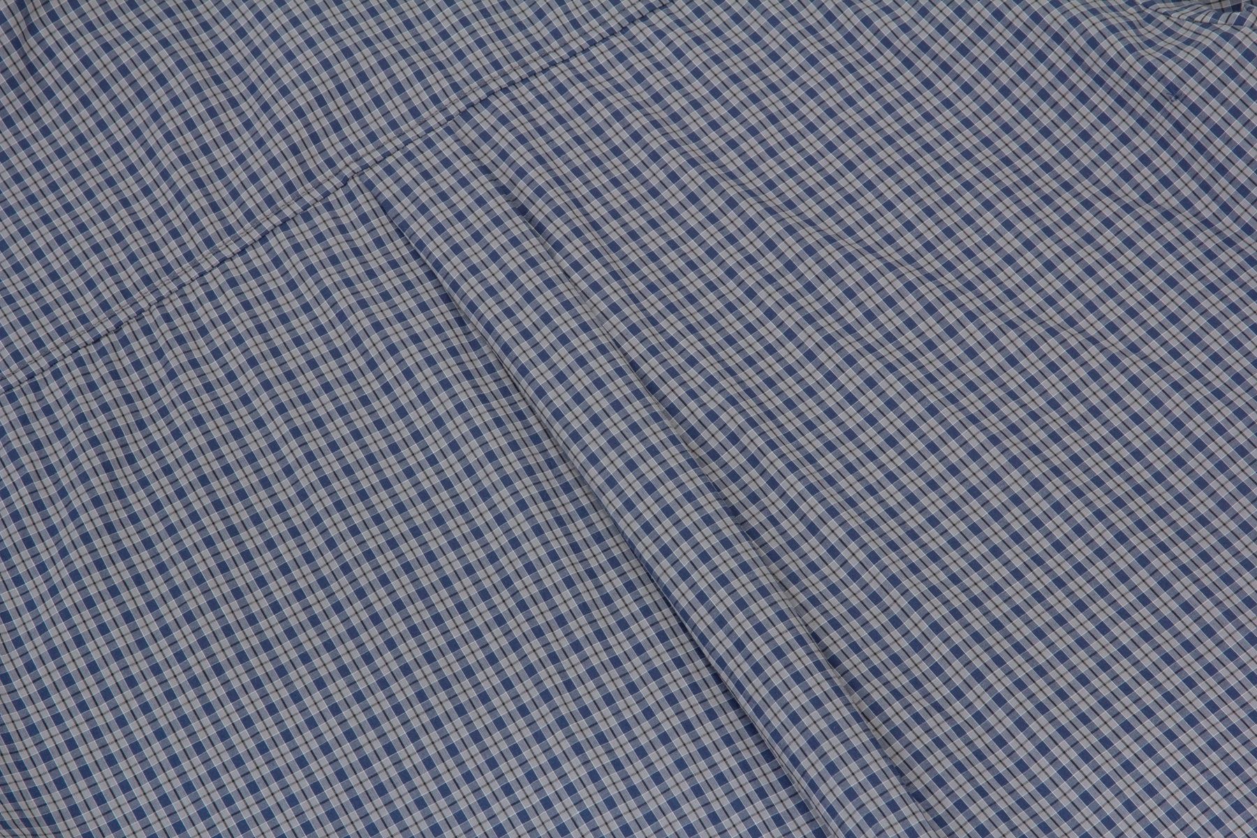 American Retro Oversized Check Cotton Shirt
