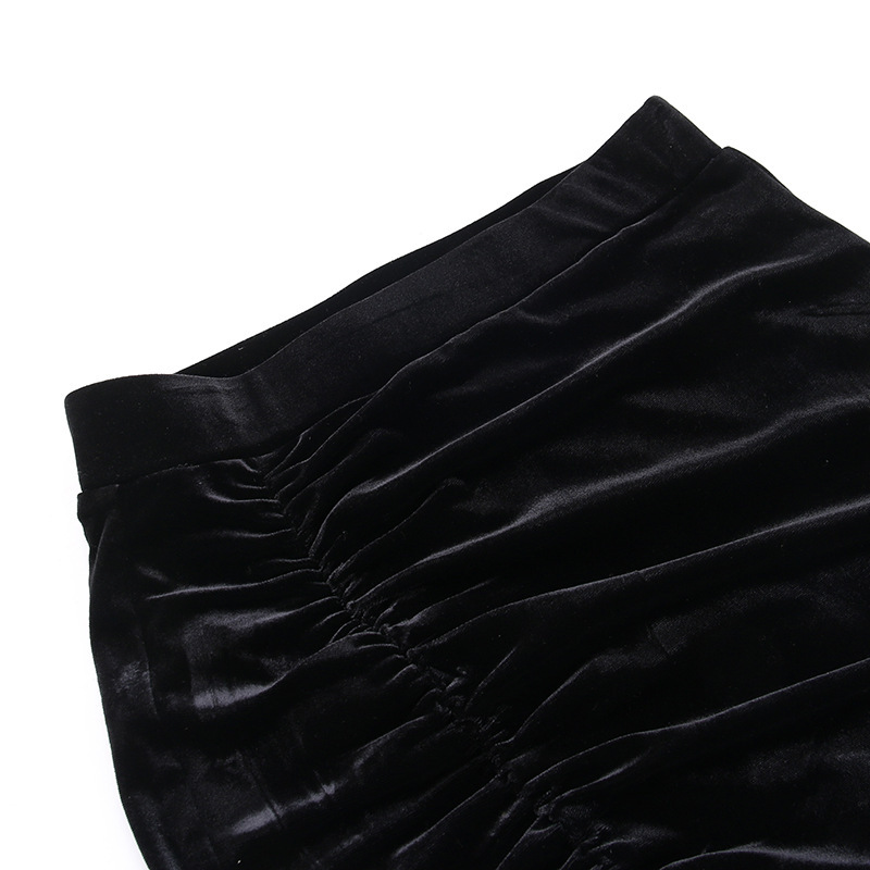 Ladies' Everyday Natural Waist Plain Polyester Mini Skirt