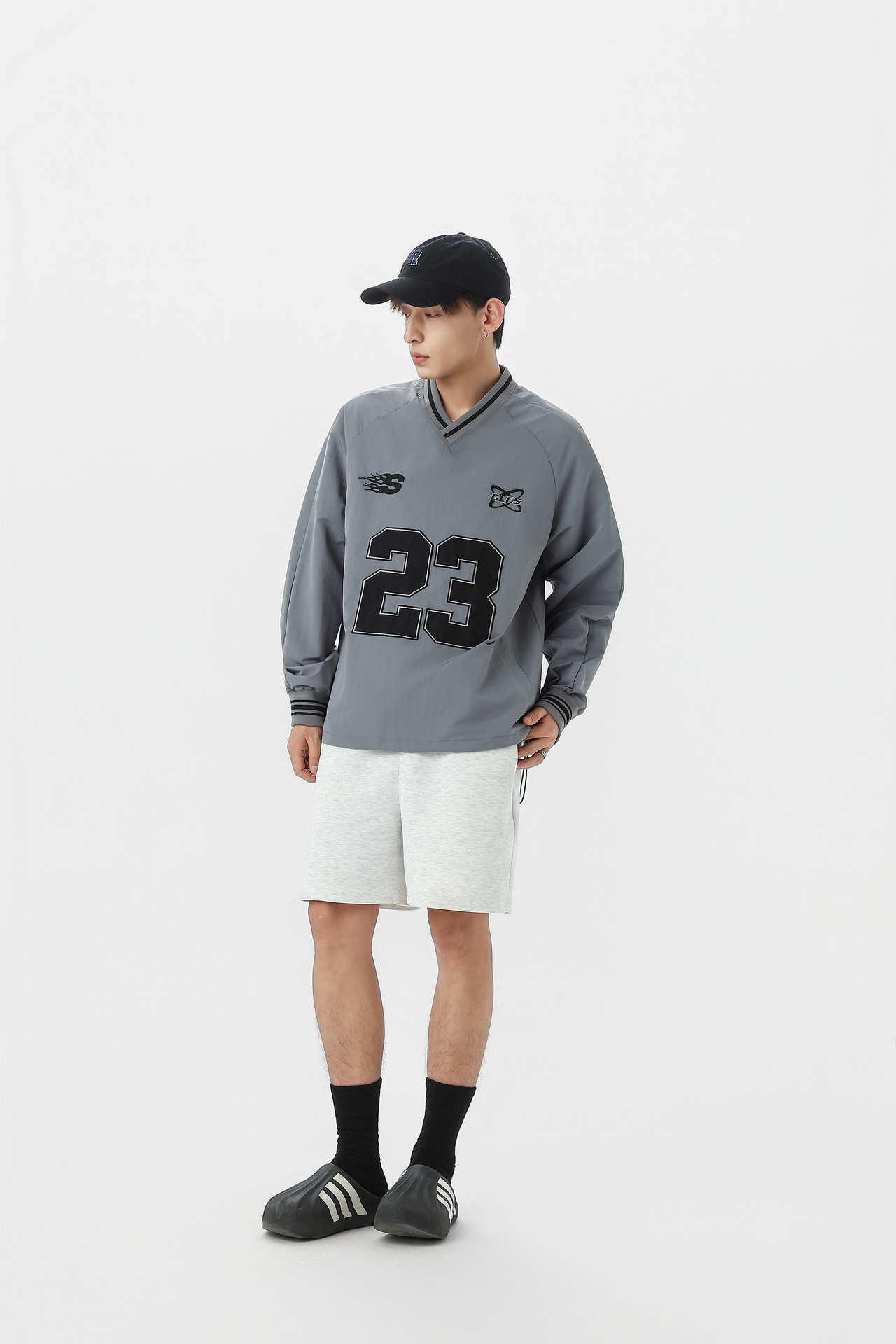 Vintage Athletic Loose Fit Sweatshirt