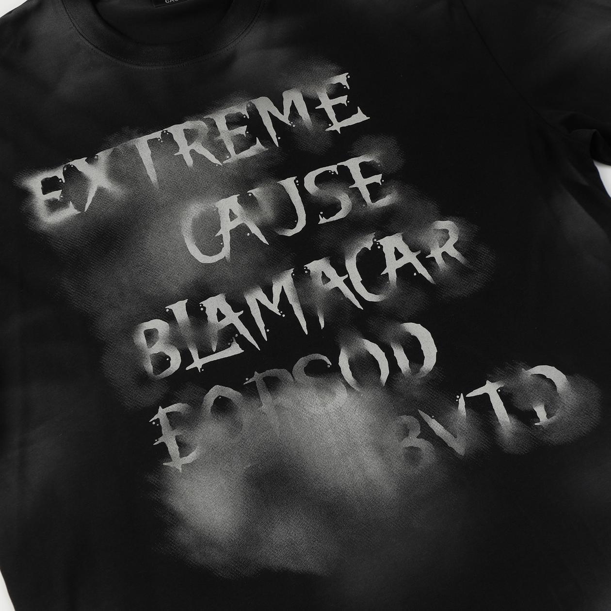 Graffiti Typography Cotton Hoodie