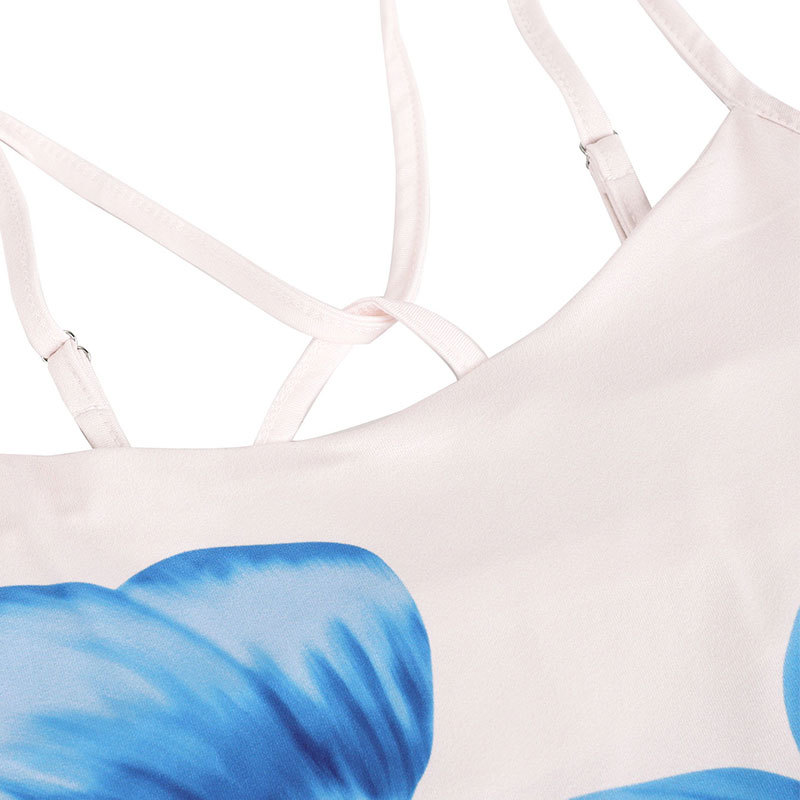 Botanical Pattern Tube Dress
