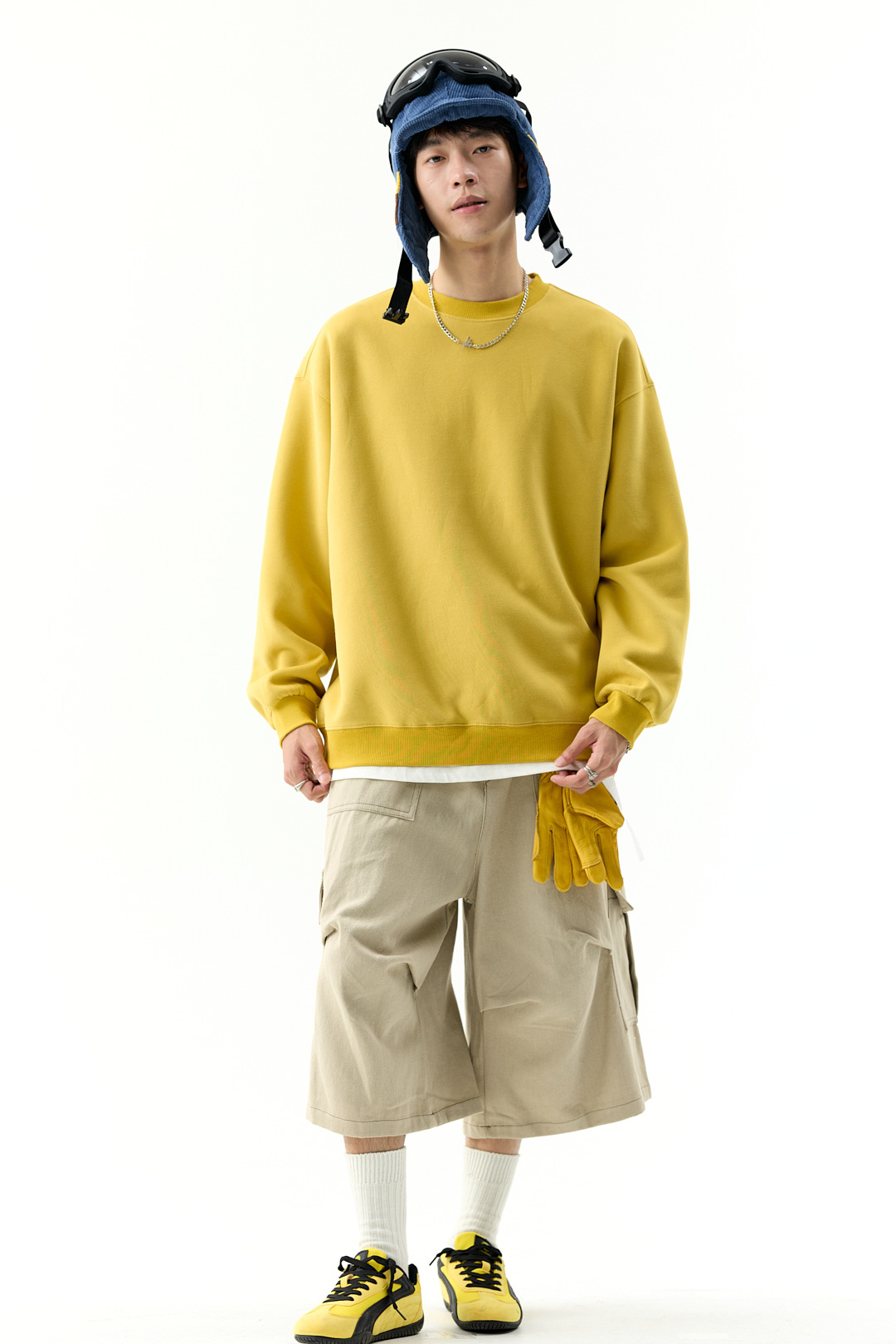 Vintage Cotton Relaxed Hoodie