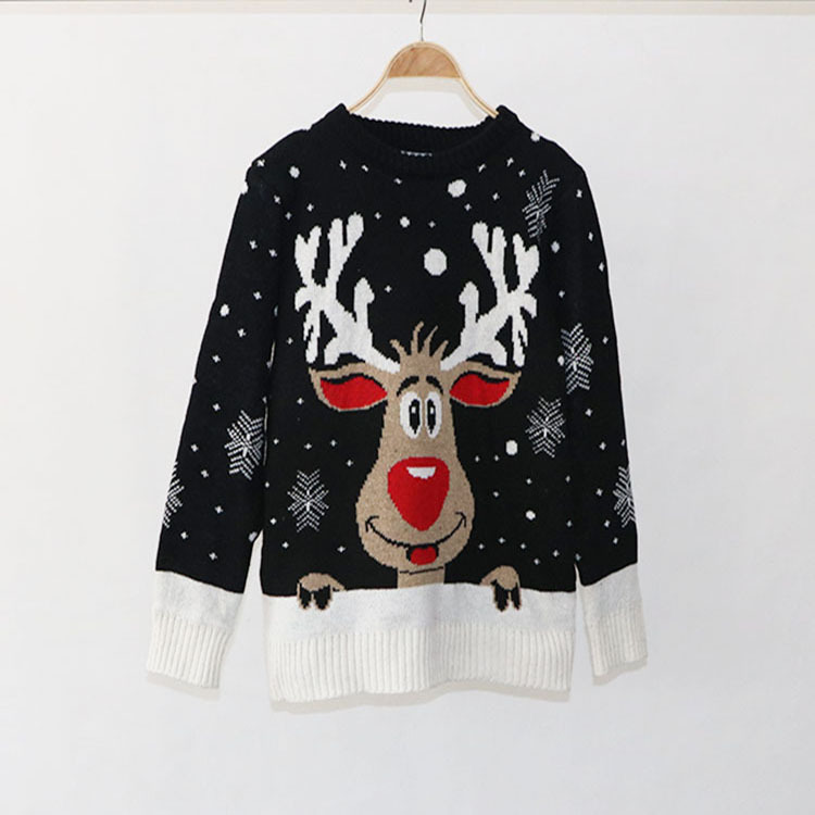 Ladies Reindeer Wool Sweater
