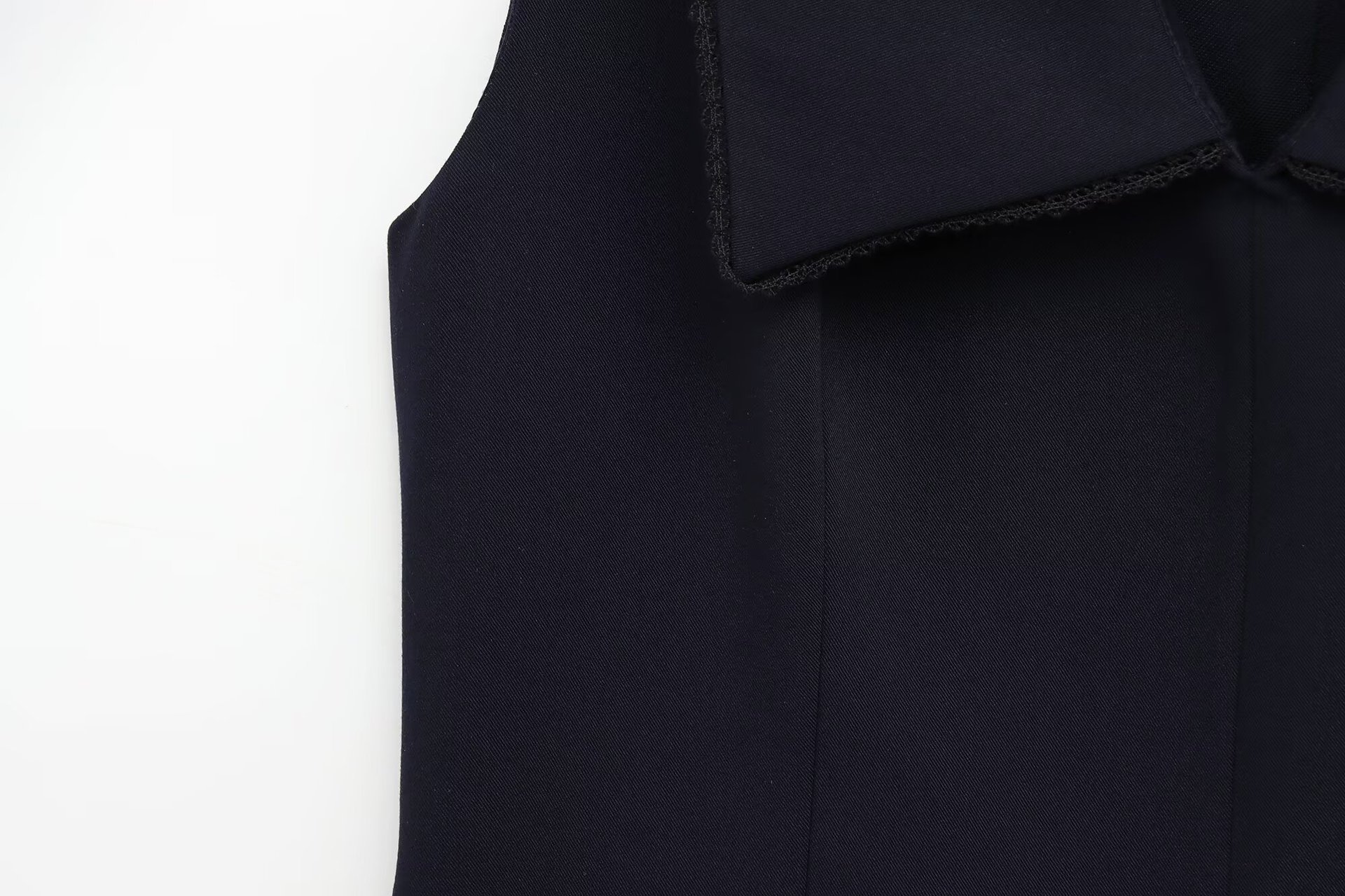 Women's Wide Pleated Collar Short Dress