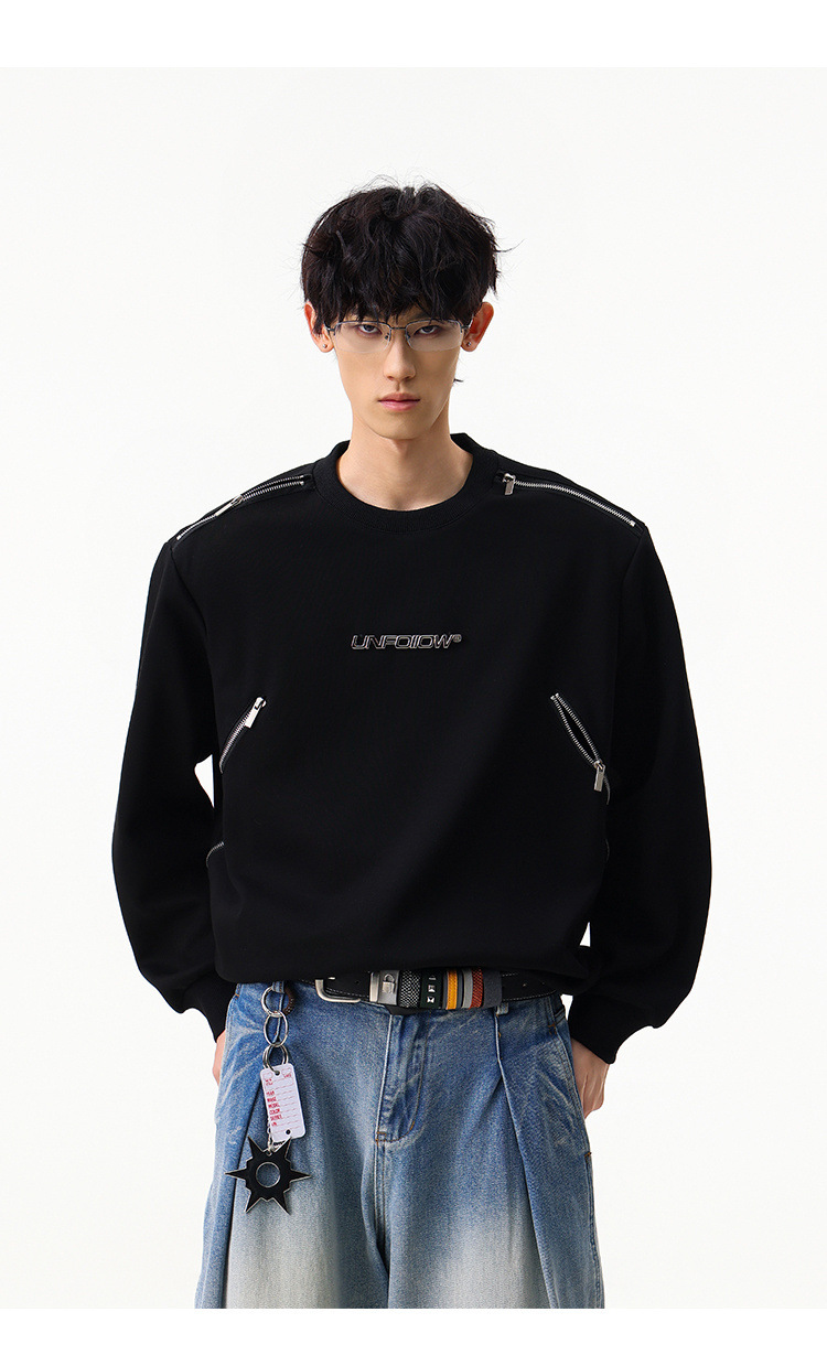 American Trend Oversized Cotton Hoodie