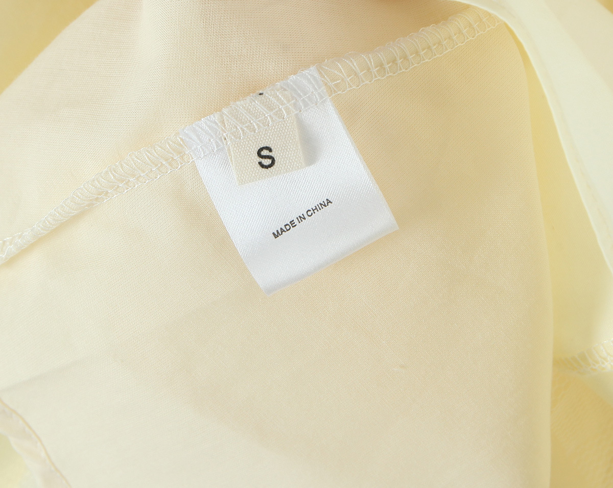 Wide Neck Short Sleeve A-Line Cotton Embroidery Dress