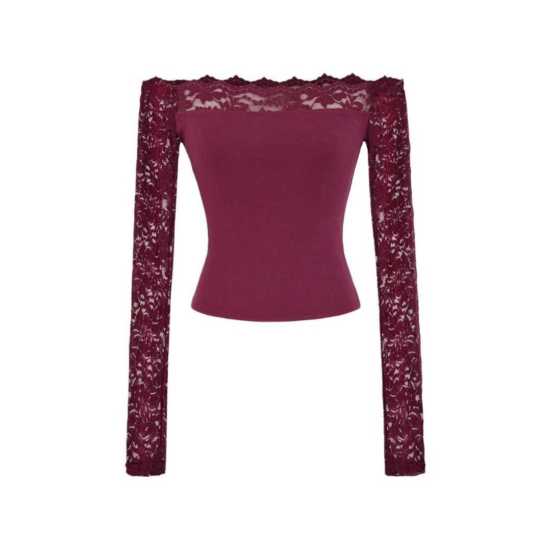 Private Celebrity Single-Strap Slim Fit Cropped T-Shirt