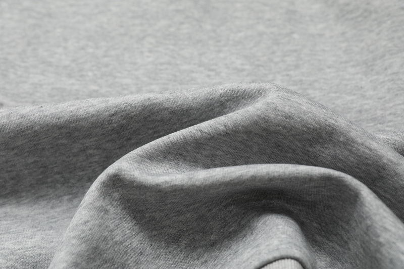 Oversized Cotton Blend Letter Print Hoodie