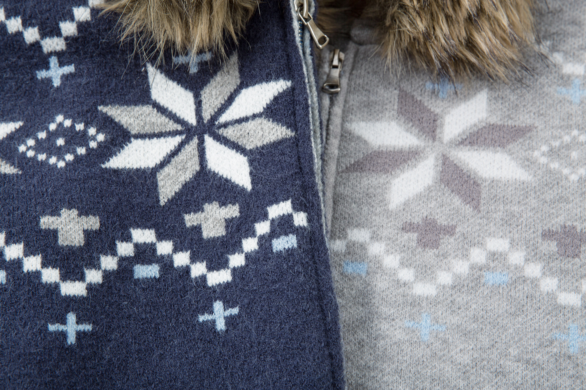 American Retro Geometric Loose Fit Long Sleeve Hoodie