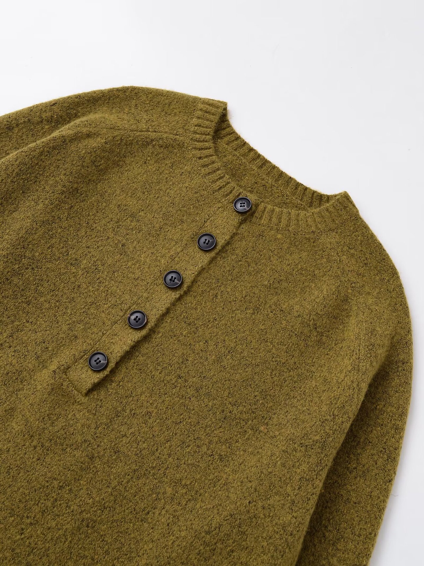 Button Front Streetwear Sweater
