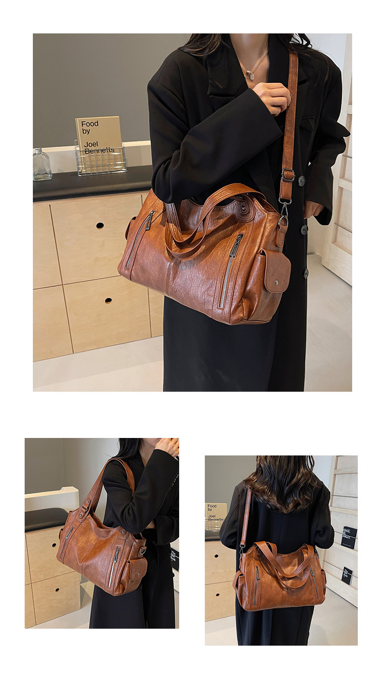 Large capacity tote bag shoulder bag crossbody bag for women
