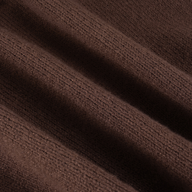 Two-tone Slim Thermal Henley Sweater